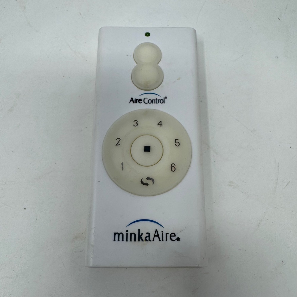 Minka Aire Control RC400 Ceiling Fan Remote Transmitter CR400T White 6-Speed